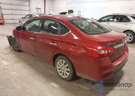 2017 Nissan Sentra Sv from USA, damaged, VIN 3N1AB7AP0HL651956